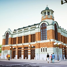 レトロ館(昼景パース)