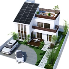 レトロ館(夜景パース)