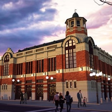 レトロ館(夜景パース)