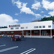 和菓子工場(朝景パース)